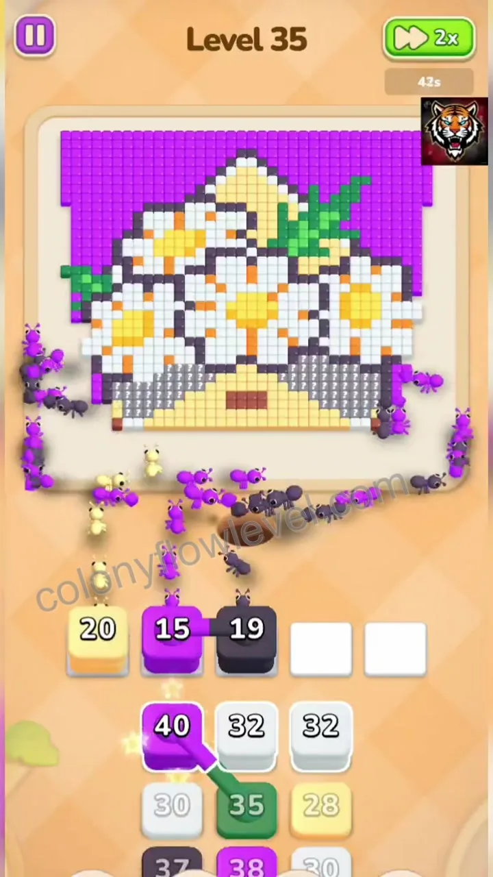 Colony Flow Level 35 step 3