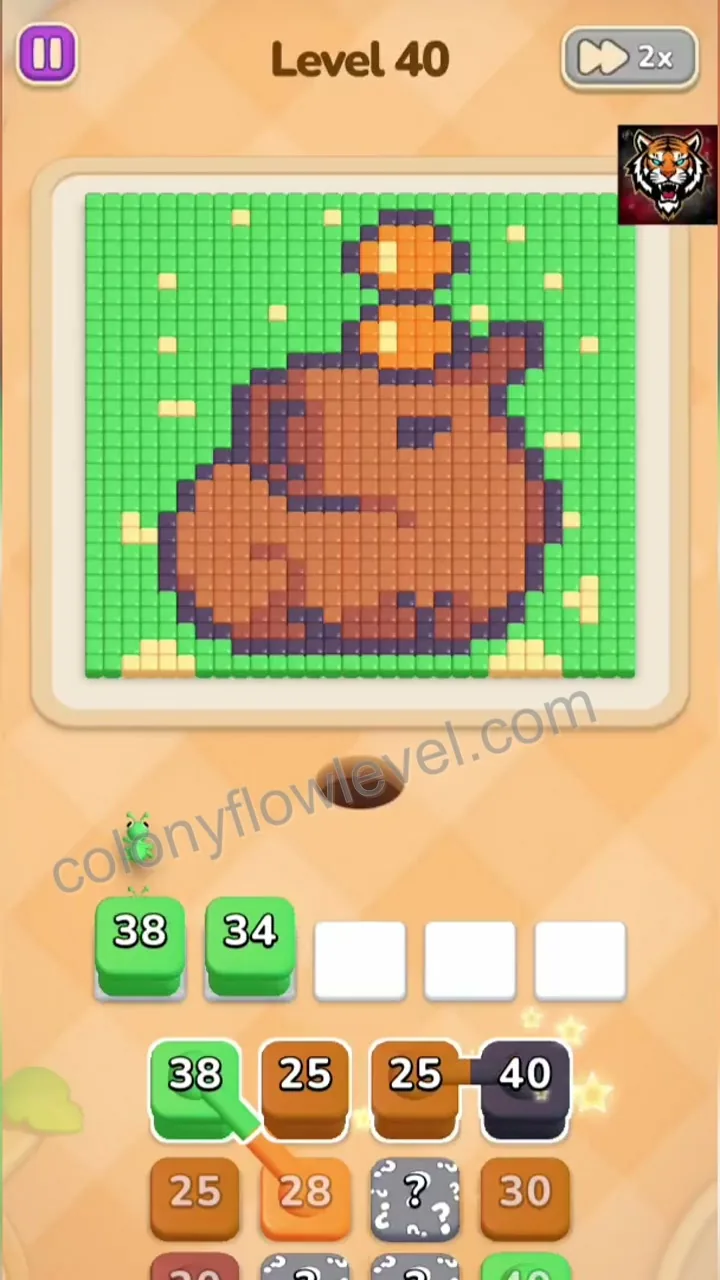 Colony Flow Level 40 step 2