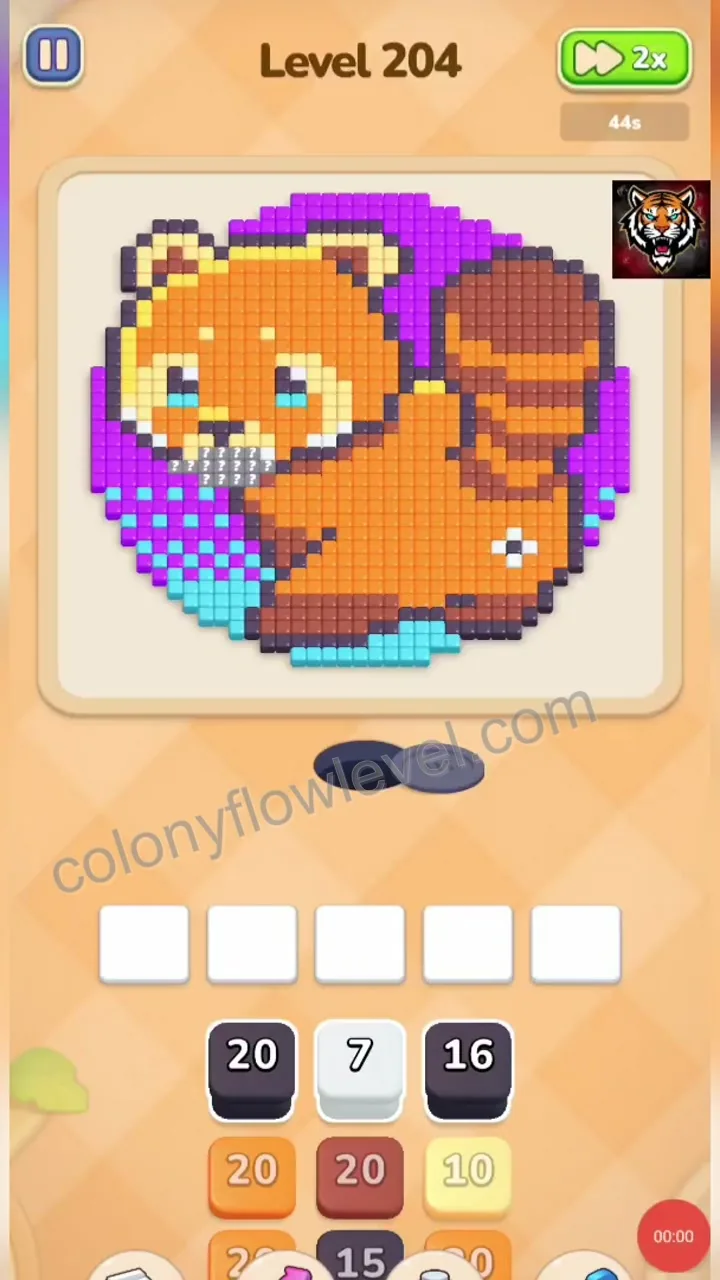 Colony Flow Level 204