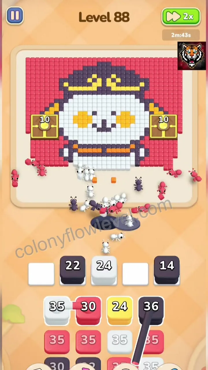 Colony Flow Level 88 step 3