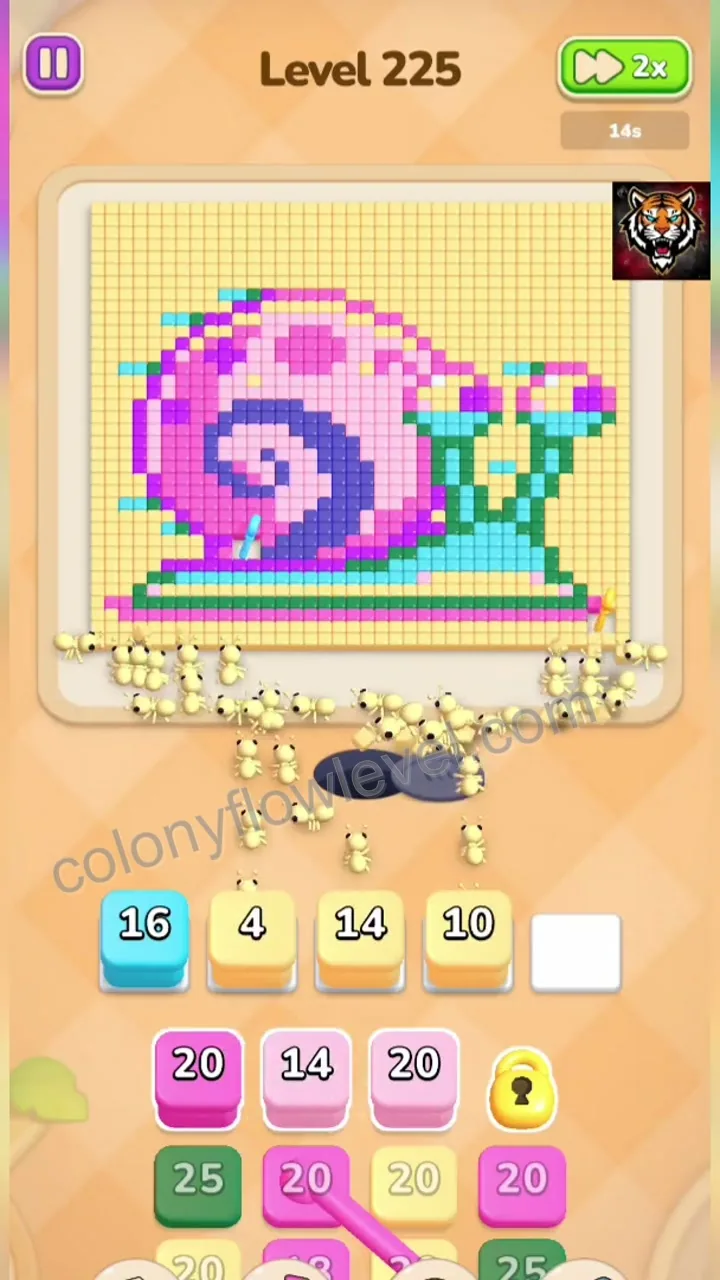 Colony Flow Level 225 step 3