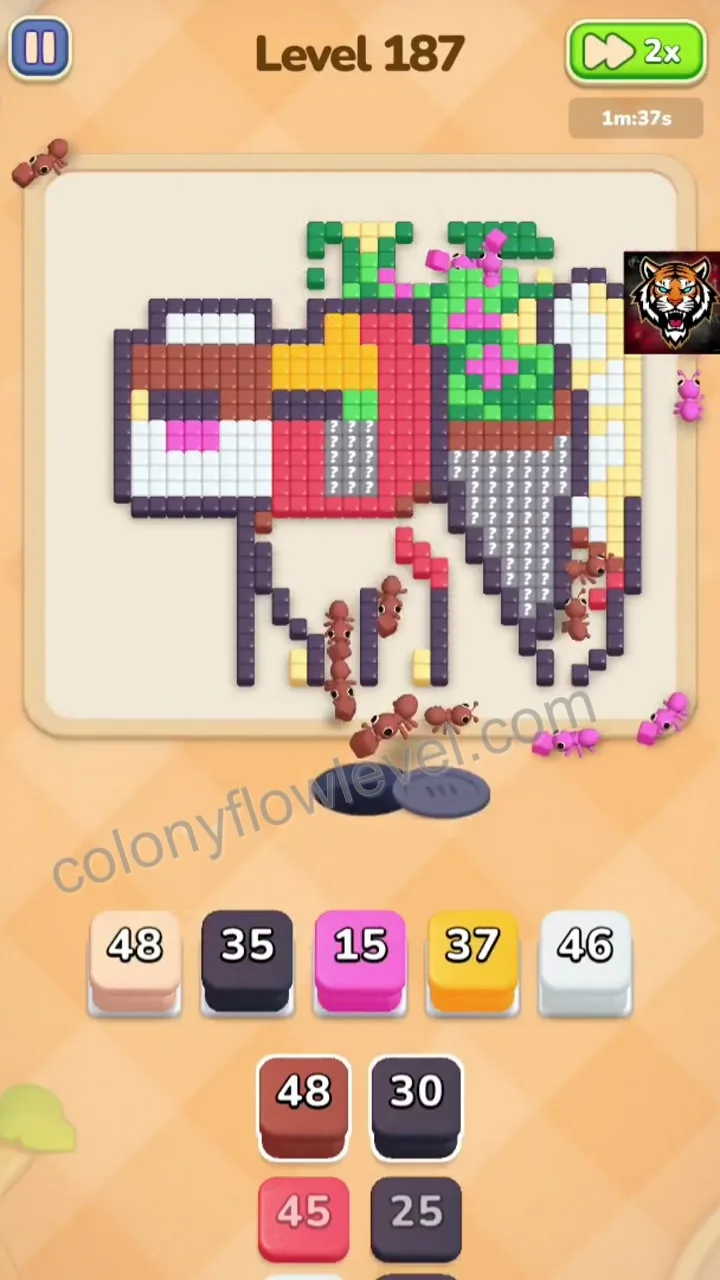 Colony Flow Level 187 step 4