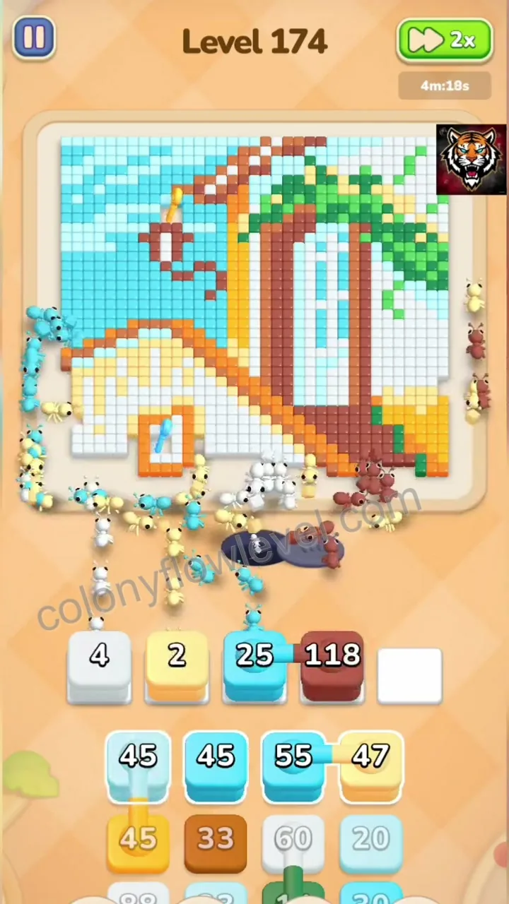 Colony Flow Level 174 step 3