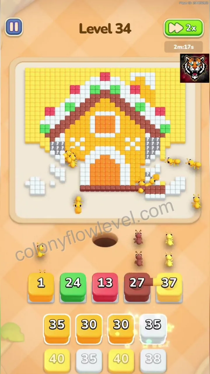 Colony Flow Level 34 step 4