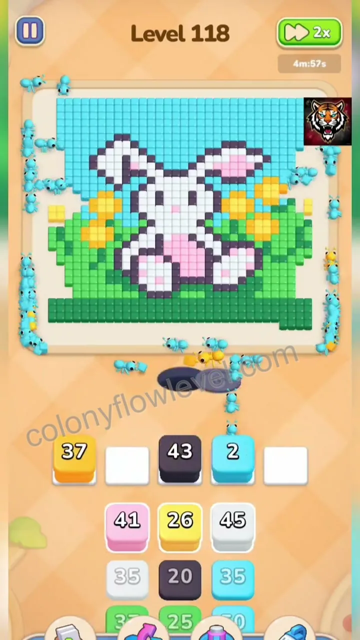 Colony Flow Level 118 step 3