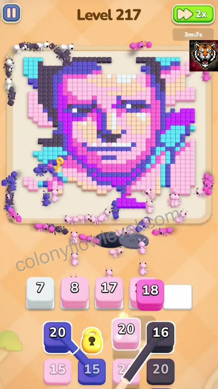Colony Flow Level 217 step 4