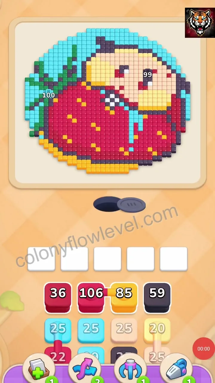 Colony Flow Level 205 step 1