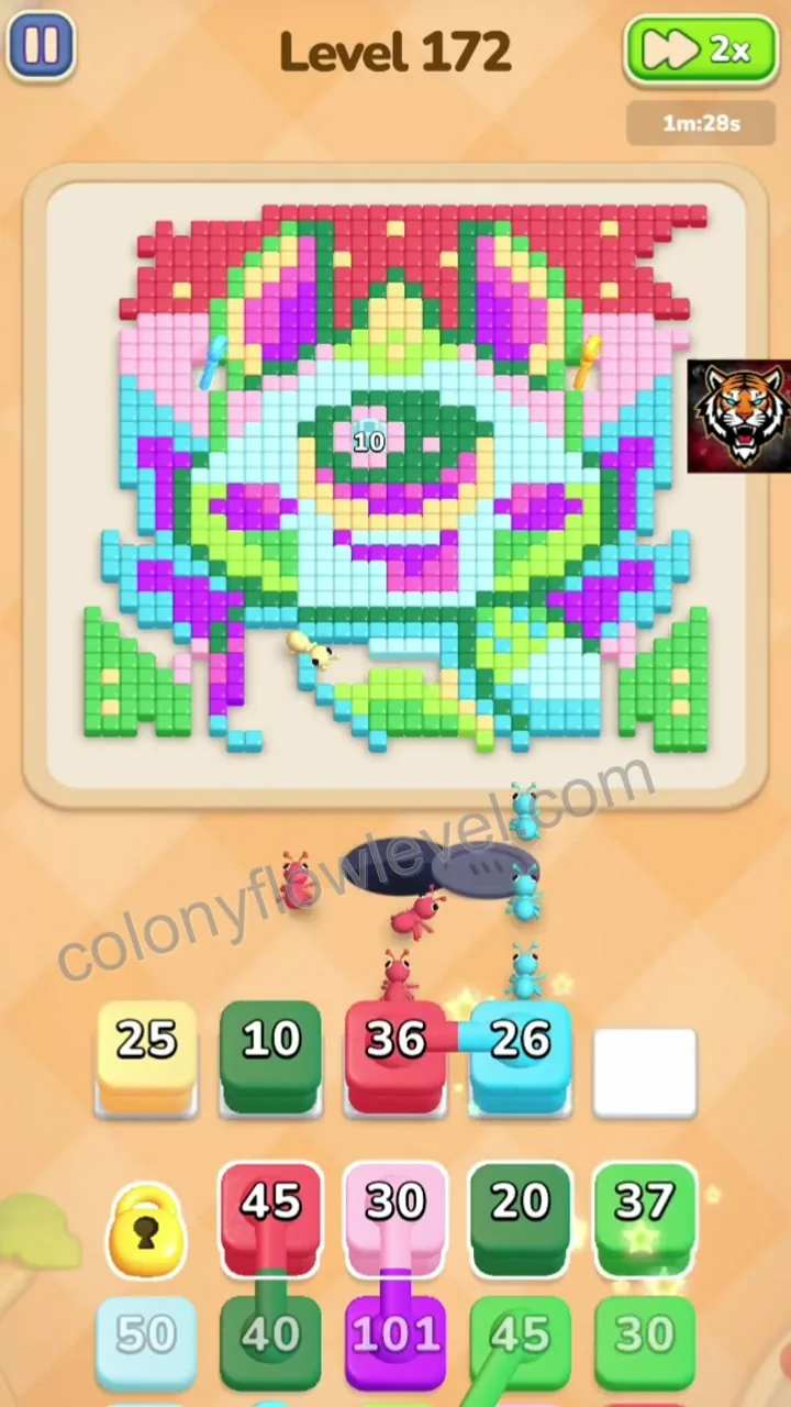 Colony Flow Level 172 step 4