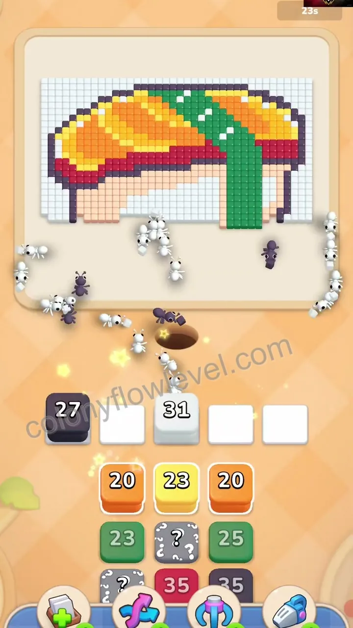 Colony Flow Level 23 step 3