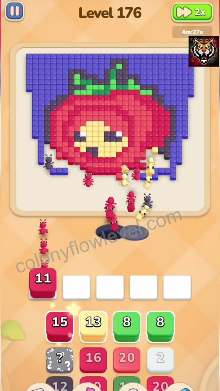 Colony Flow Level 176 step 4