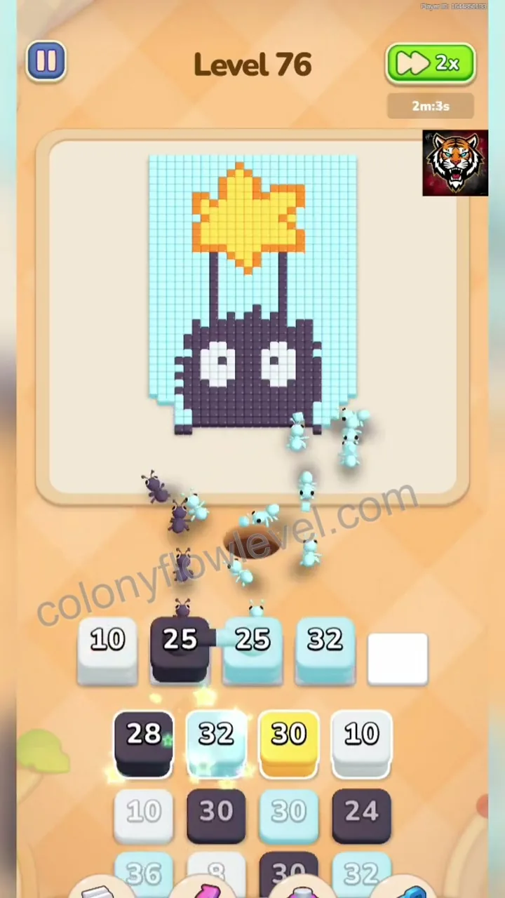 Colony Flow Level 76 step 3