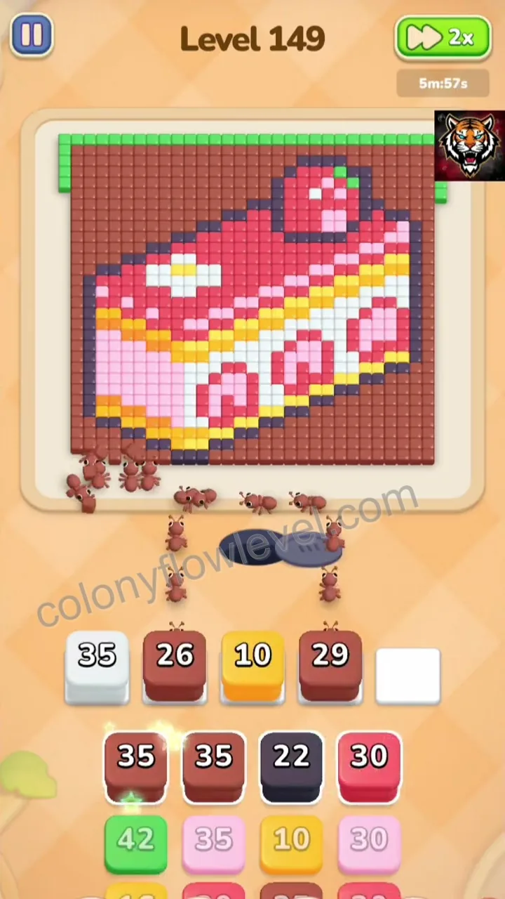 Colony Flow Level 149 step 2