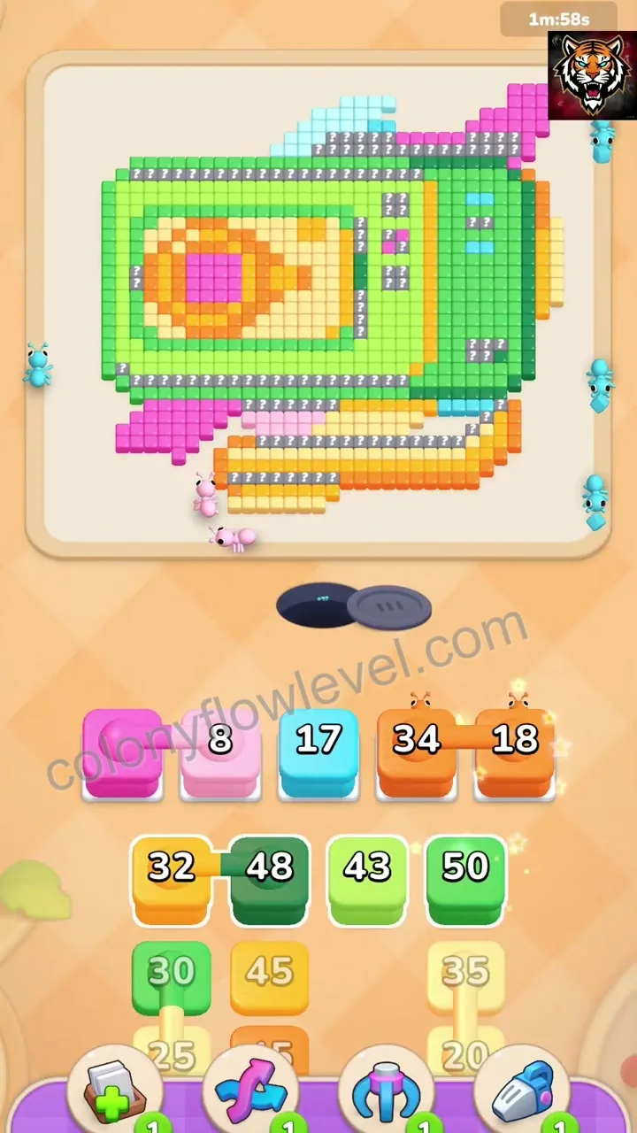 Colony Flow Level 90 step 3