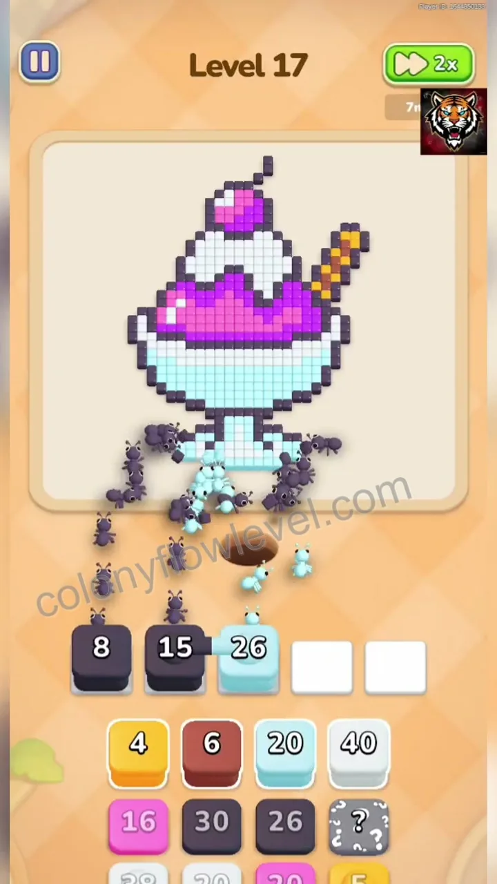 Colony Flow Level 17 step 2