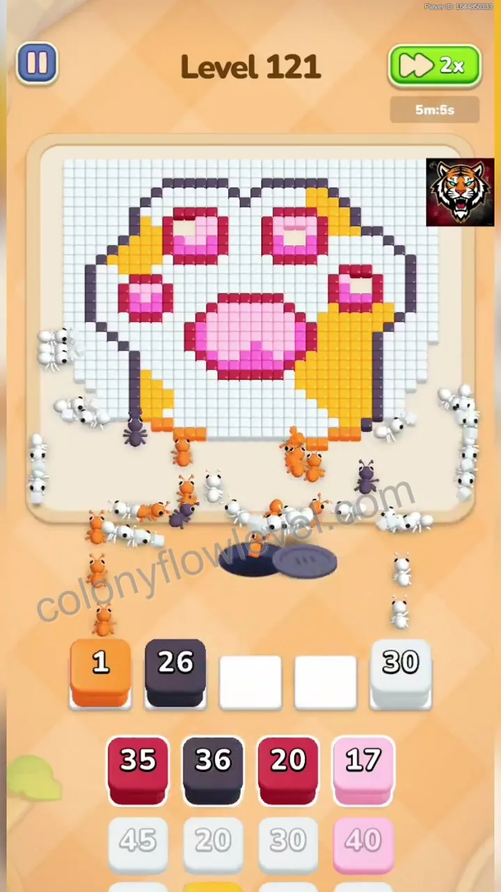 Colony Flow Level 121 step 3