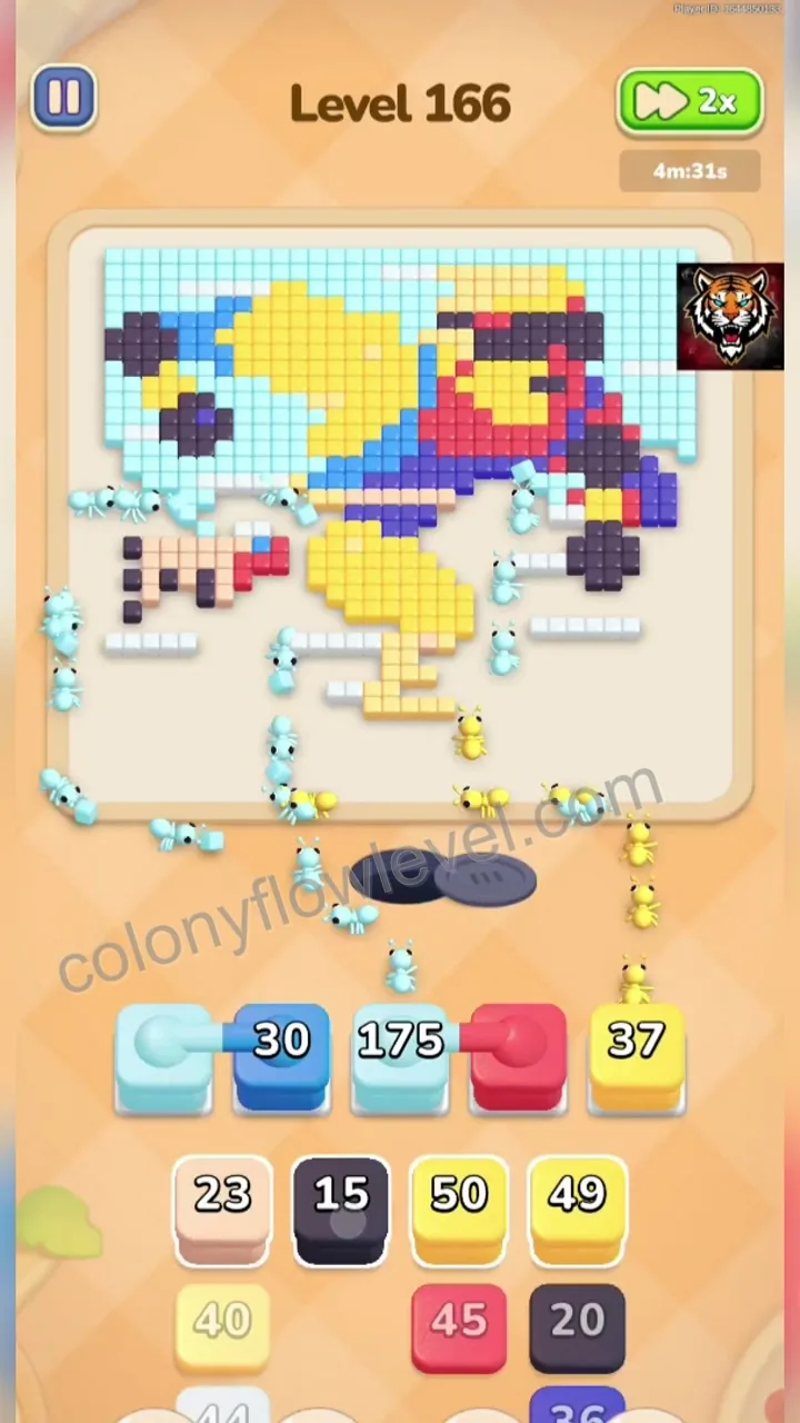 Colony Flow Level 166 step 4