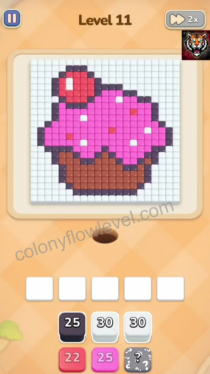 Colony Flow Level 11 step 1