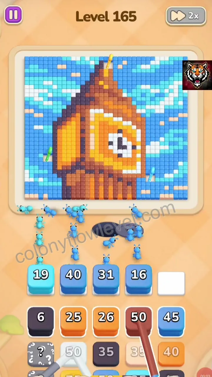 Colony Flow Level 165 step 2