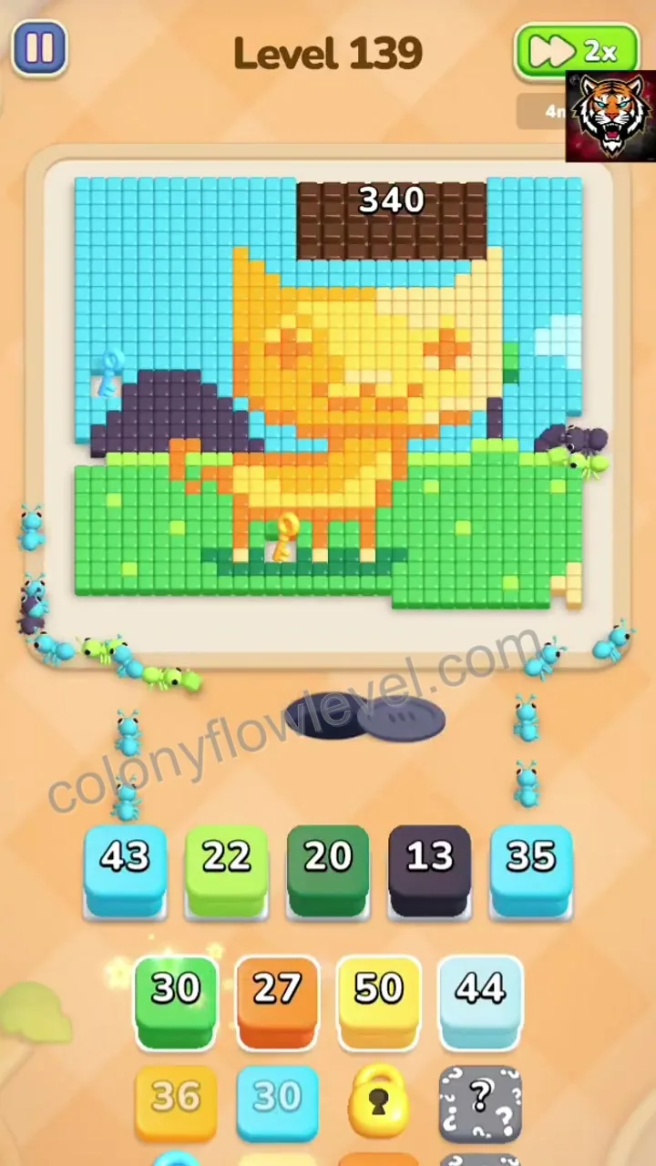 Colony Flow Level 139 step 3