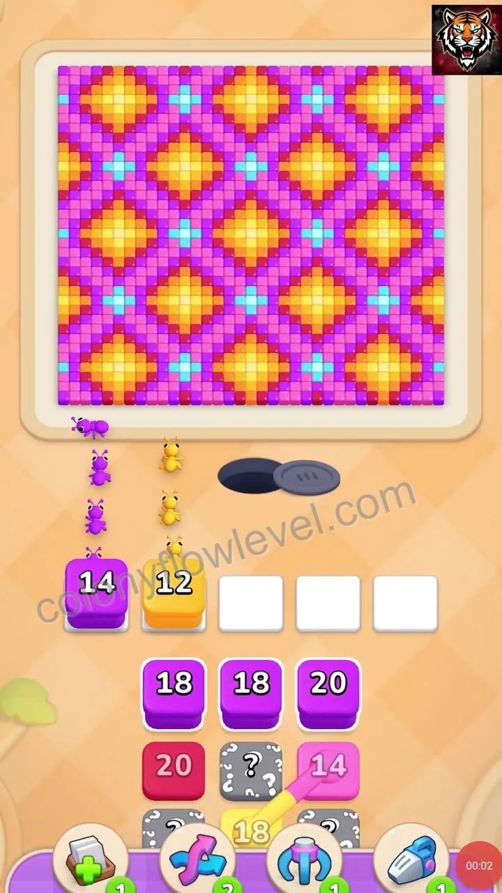 Colony Flow Level 220 step 2