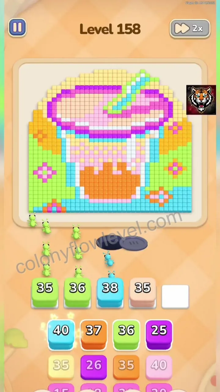 Colony Flow Level 158 step 2