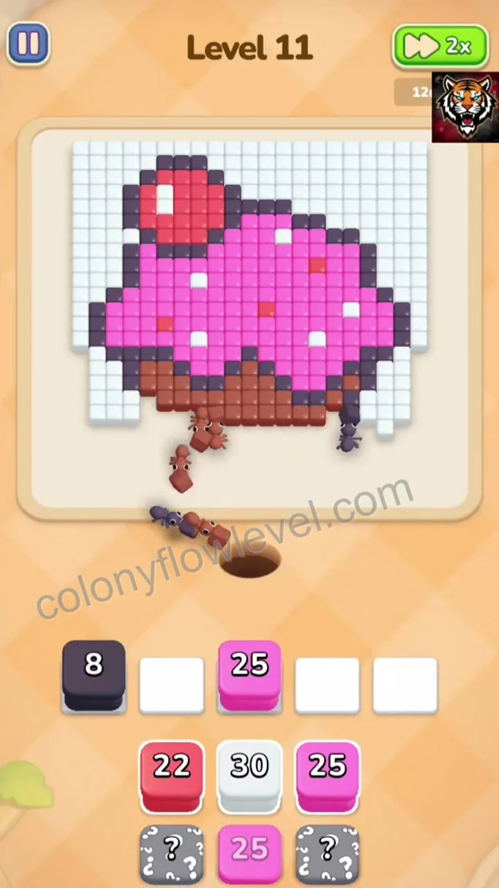 Colony Flow Level 11 step 3