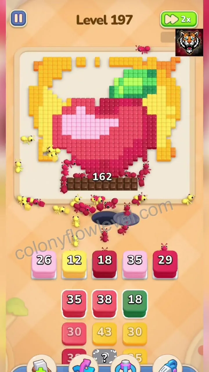 Colony Flow Level 197 step 4