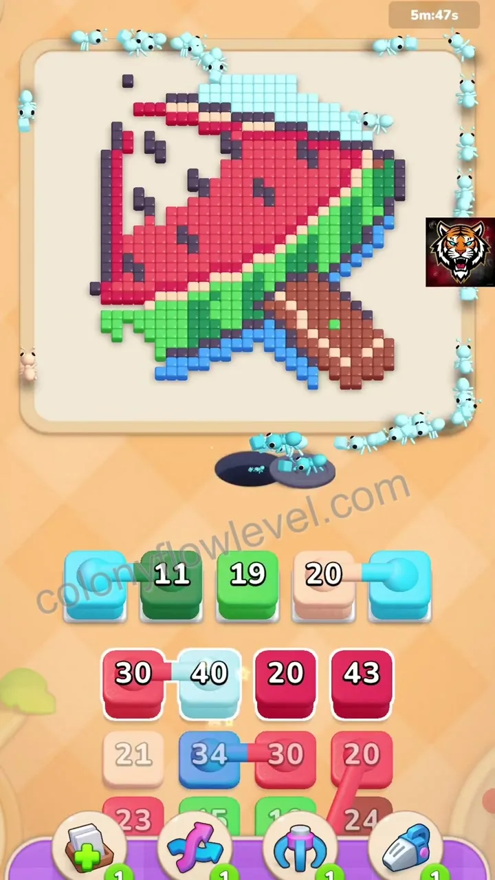Colony Flow Level 195 step 4