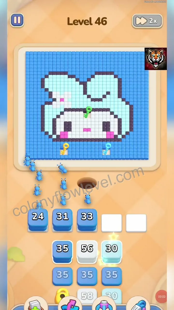 Colony Flow Level 46 step 2