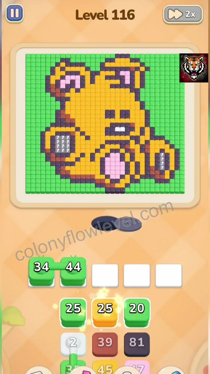 Colony Flow Level 116 step 2