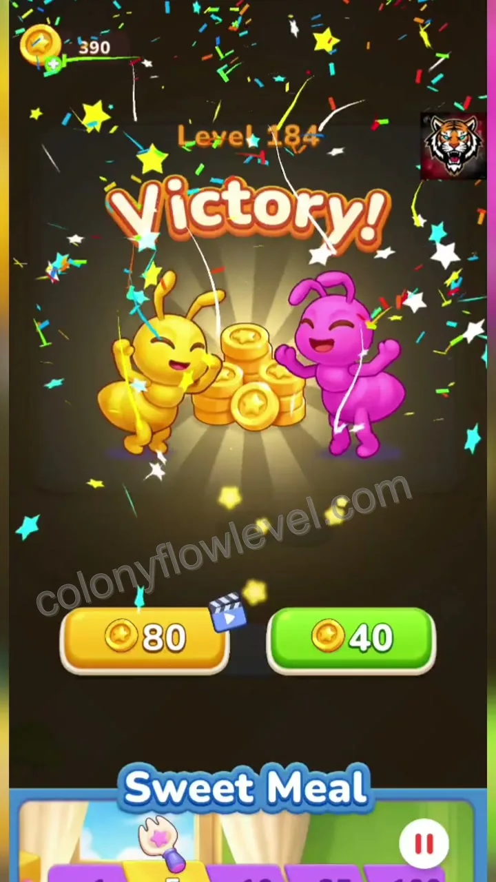 Colony Flow Level 184 step 4
