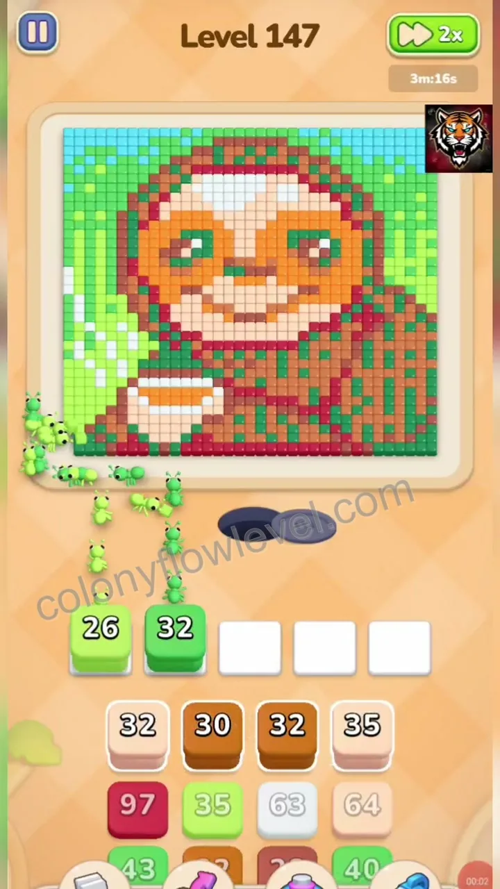 Colony Flow Level 147 step 2