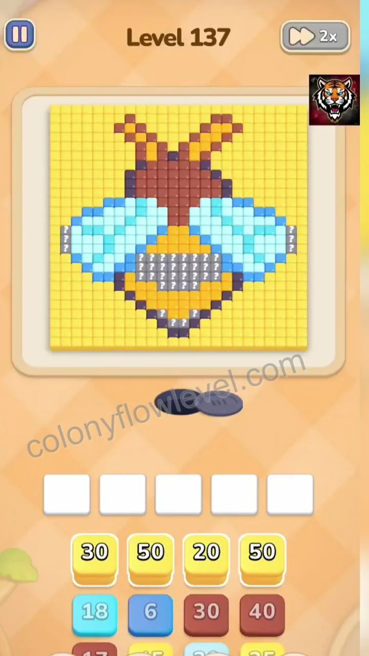 Colony Flow Level 137 step 1