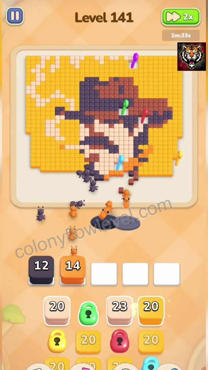 Colony Flow Level 141 step 3