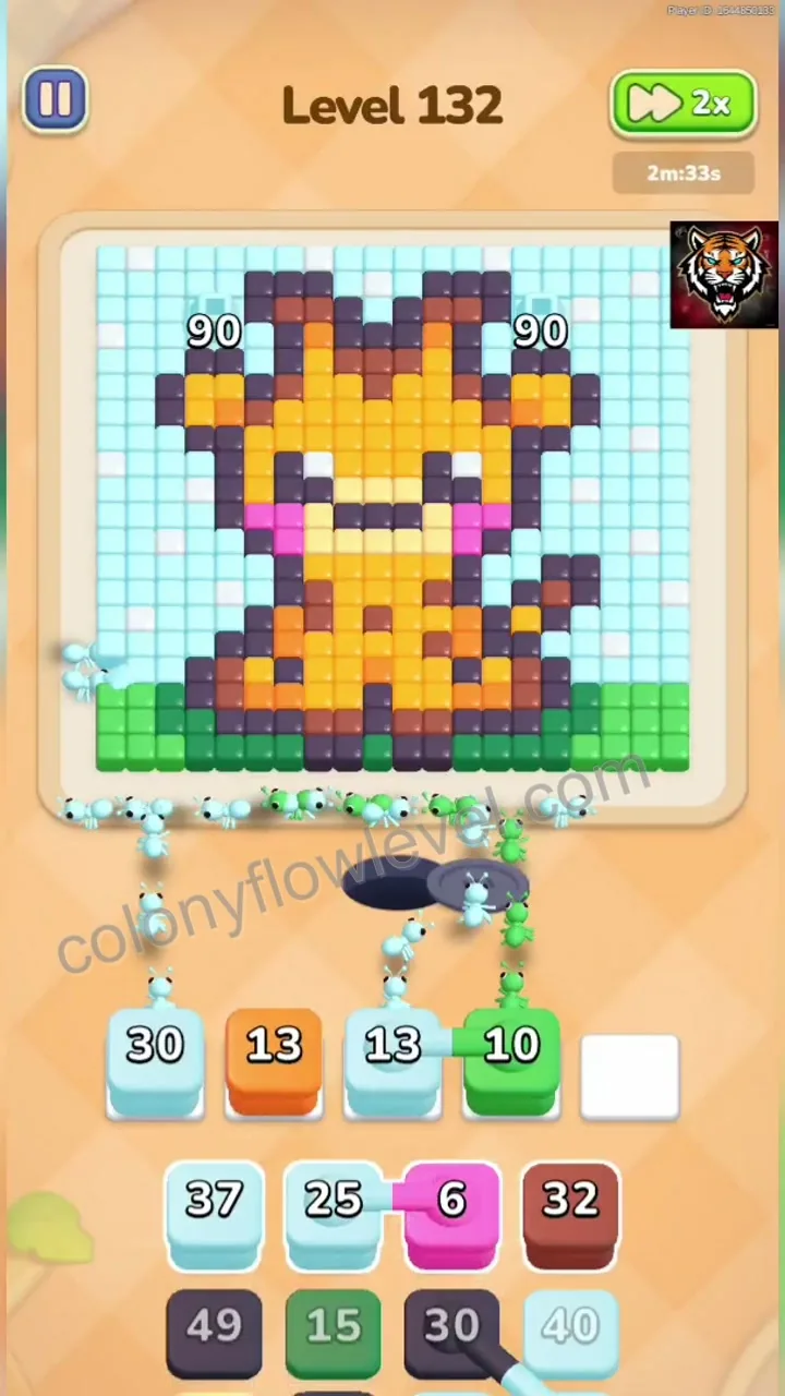 Colony Flow Level 132 step 2