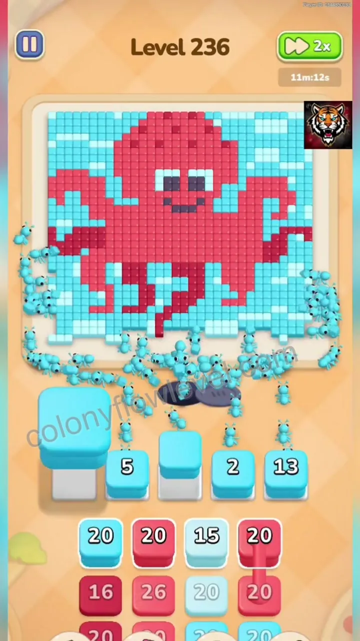 Colony Flow Level 236 step 2