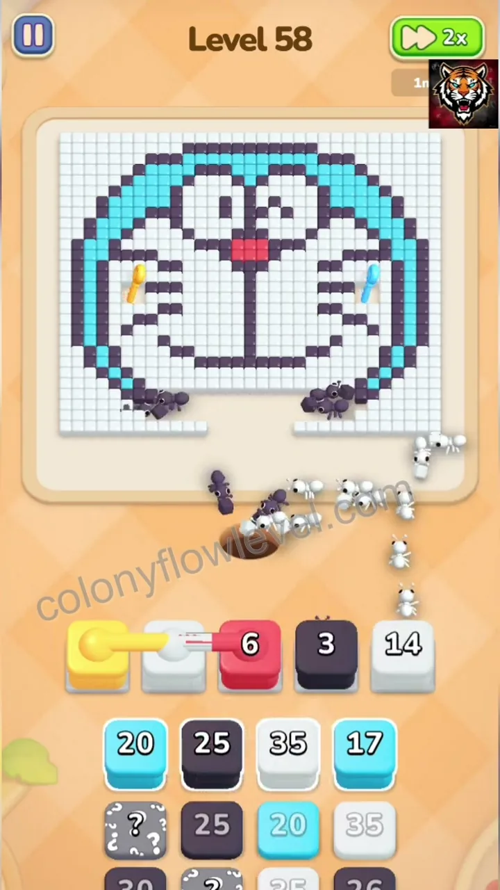 Colony Flow Level 58 step 4
