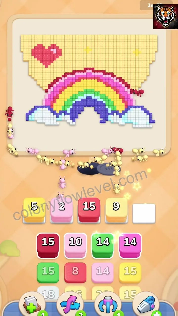 Colony Flow Level 249 step 4