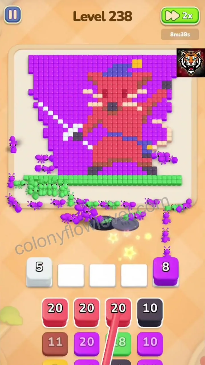Colony Flow Level 238 step 3