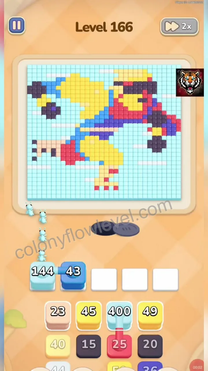 Colony Flow Level 166 step 2