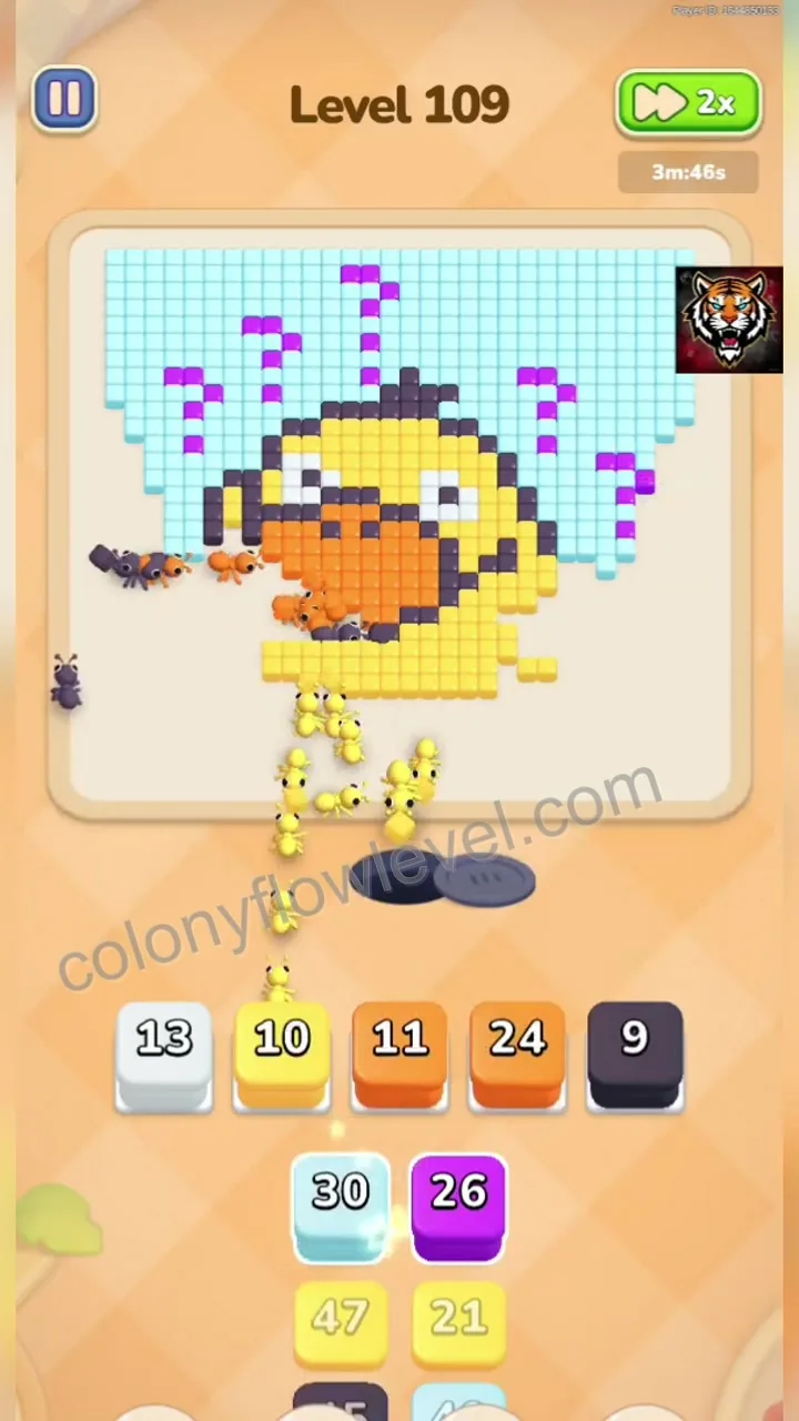 Colony Flow Level 109 step 4