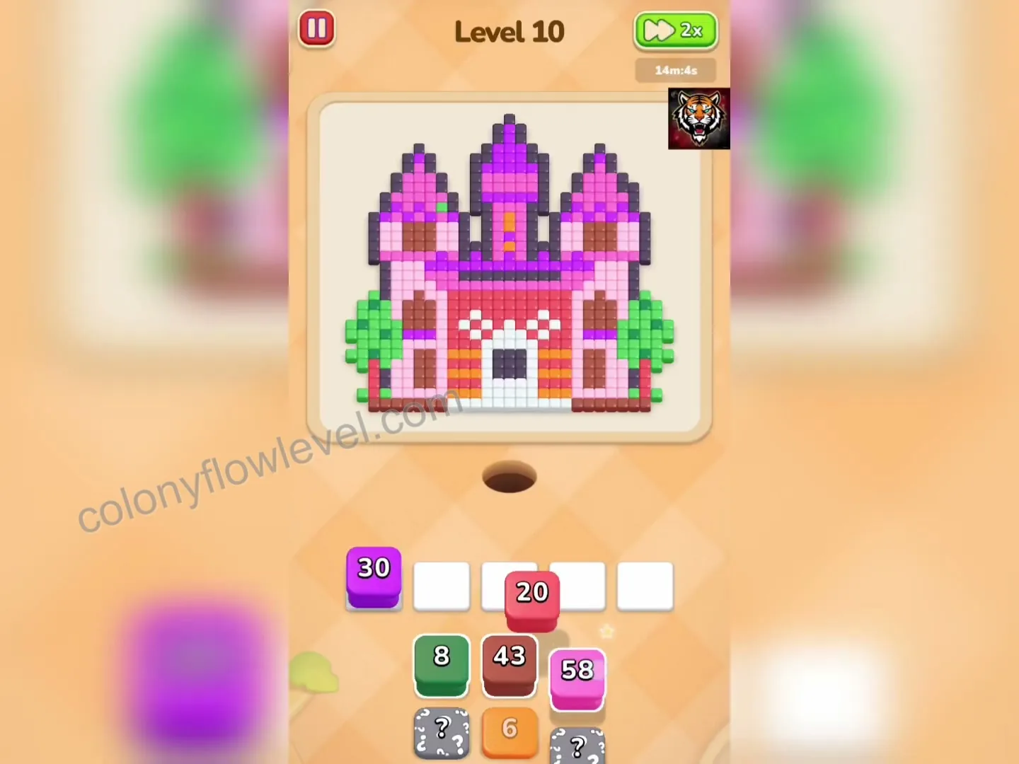 Colony Flow Level 10 step 2