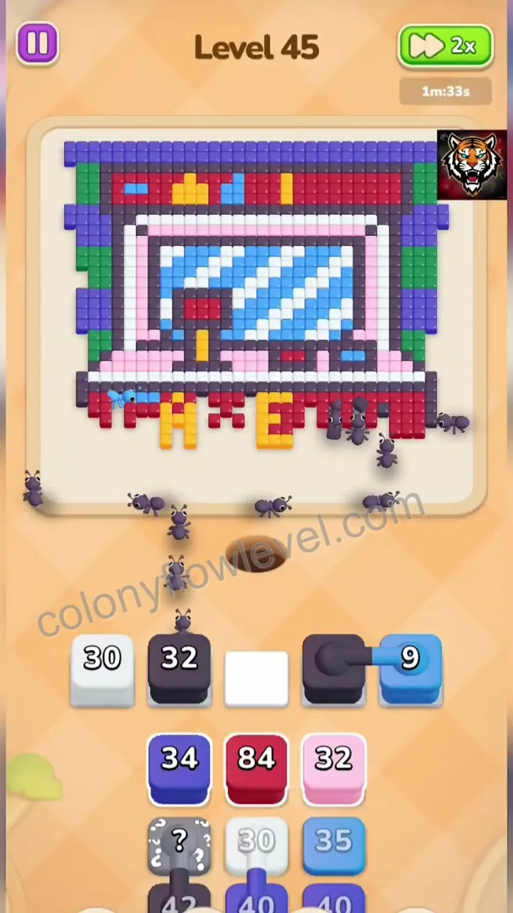 Colony Flow Level 45 step 4