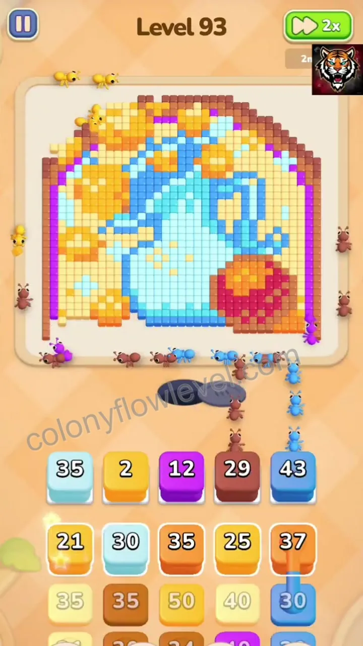 Colony Flow Level 93 step 3