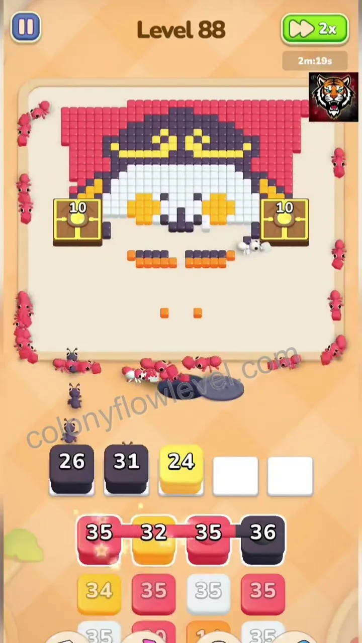 Colony Flow Level 88 step 4