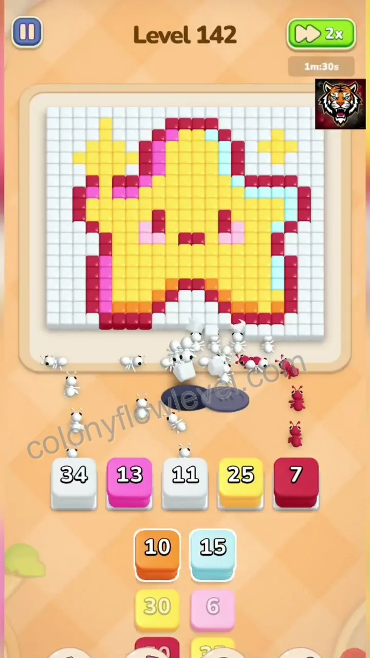 Colony Flow Level 142 step 2