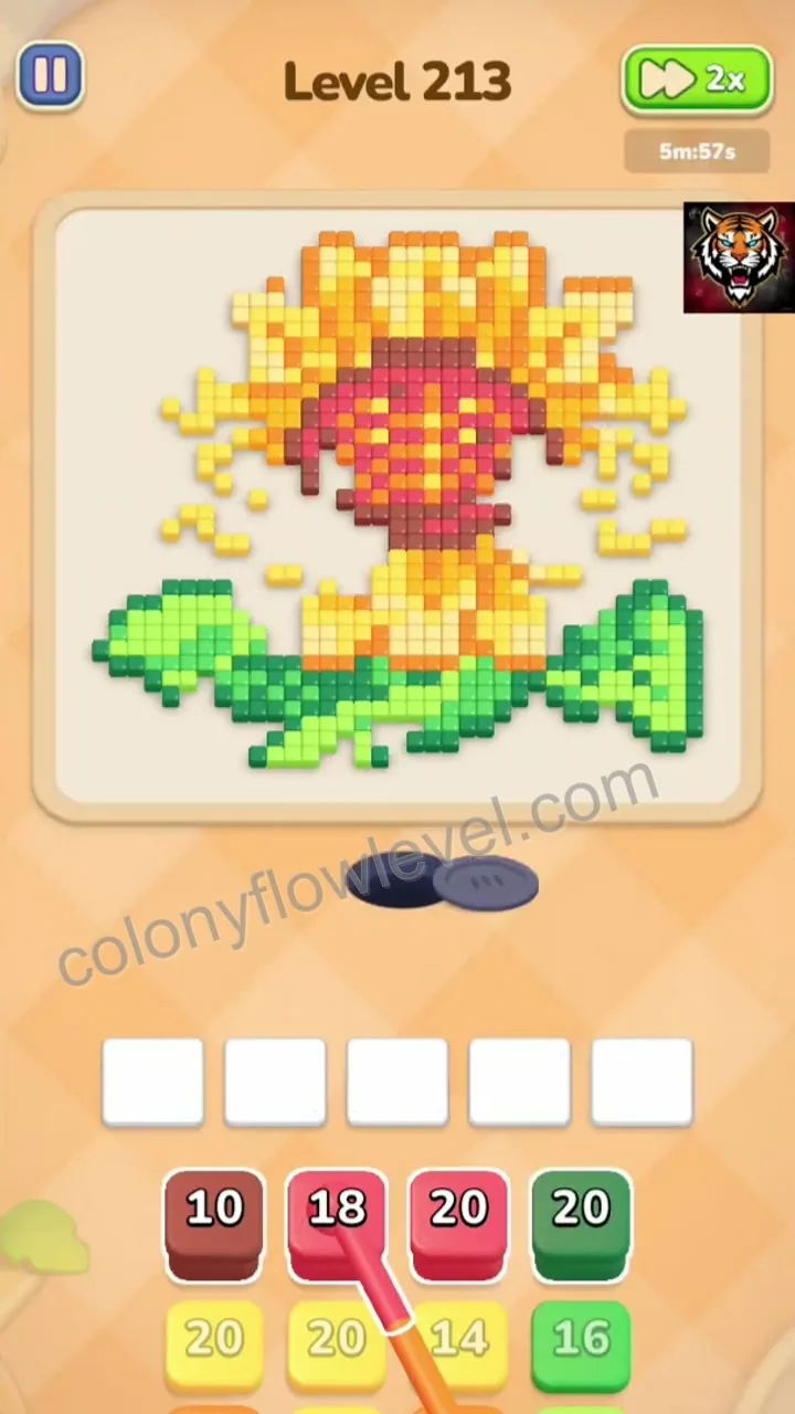 Colony Flow Level 213 step 3