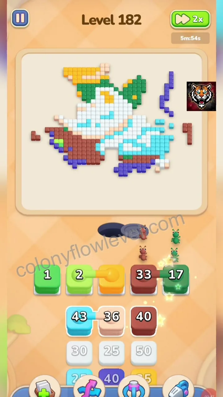 Colony Flow Level 182 step 4