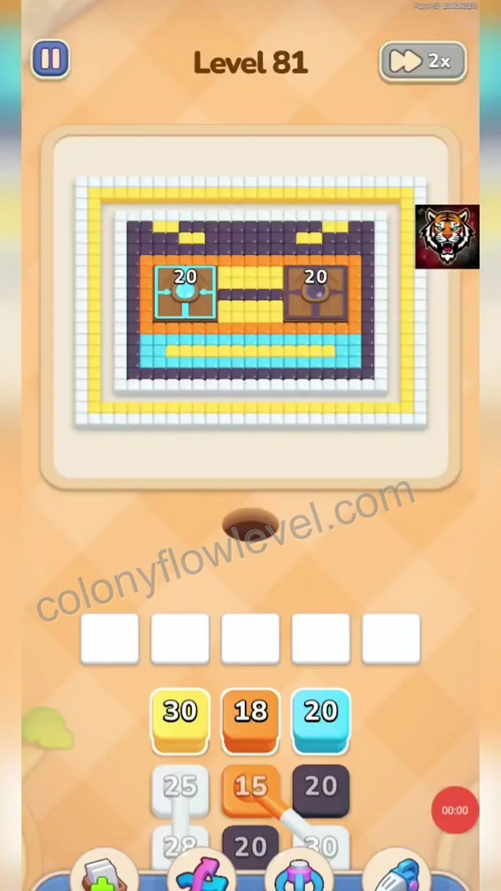 Colony Flow Level 81