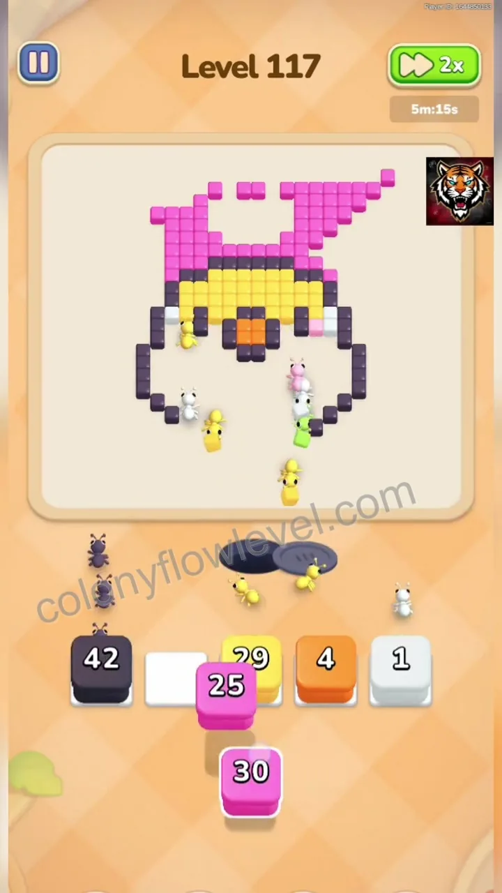 Colony Flow Level 117 step 4